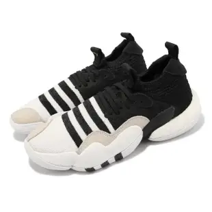 【adidas 愛迪達】籃球鞋 Trae Young 2 男鞋 白 黑 襪套式 針織鞋面 愛迪達 Super Villain(H06477)