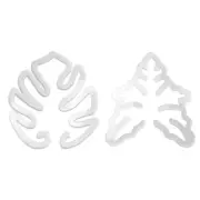 Monstera Leaf Holder Clear Monstera Support Grapples for Healthy Plant Growth