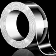 Strong Nano Double Sided Tape Heavy Duty,Clear Removable Double Sticky Stick ...