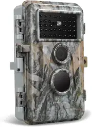 32MP Game Trail Camera No Glow Night Vision IP66 Waterproof Hunting Wildlife