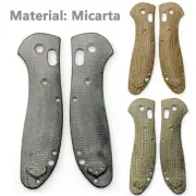 Micarta Handle Patches Grips Scales for Benchmade Griptilian 551 Folding Knife