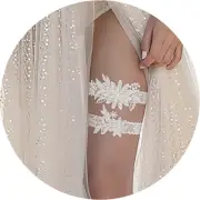 Garters for Bride, Wedding Garter, Thigh Garter, Wedding Garter Set for Brid