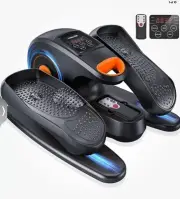 Yosuda Under Desk Elliptical Machine Electric Ellipse Leg Exerciser LCD Monitor