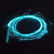 Fibreglass Whip - Programmable LED Fibre Optic Whip | LED Illuminated Swivel Dance Whips Made of Fibreglass Accessories with 4 Variable Lighting Modes, Battery Operated Whips, Replay