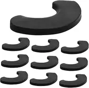 GALPADA Barbell Rack 10pcs Dumbbell Holder Weight Storage Stand Home Gym Equipment Noiseless Pads Wall Mount Rack