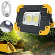 LED Work Light Rechargeable Spotlight Floodlight Camping Emergency Flashlight