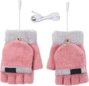 [Generic] Women Gloves Gloves Women'S Knitted Plus Velvet Thickened Autumn And Winter Warm Pattern Gloves (Adult Gloves) Gloves Mitten
