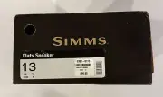 Simms Flats Sneaker Mens US Size 13 Wading Boots Fishing Brand New Never Worn