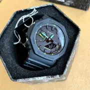 G SHOCK GA2100 1A3 Analog Digital Watch Black Resin Band Casio Japan Model