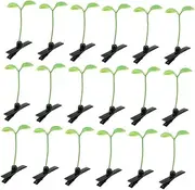 Yardwe 70 Pcs Bean Sprout Hair Clips Hairpins for Grass Hair Accessories for All Hairstyles Easy to Use Cute Clips for Festivals Parties and Daily Wear