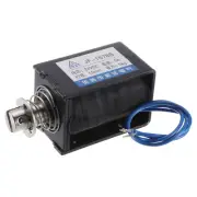 DC 24V 5A Solenoid Electromagnet Push Pull Type 50N 15mm Open Frame JF-1578B