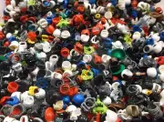☀️NEW LEGO~ 20~ Assortment of hats, hair, helmets for Lego Minifigs ~ Minifigure