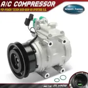 AC Compressor with 10PA15C Compressor for Kia Sportage 05-08 Hyundai Tucson 2.0L (for: Kia)