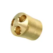 Brass Liquid Distributor, 1/2 x 1/4 Inch 3 Hole Copper Joints Liquid Separator