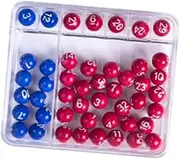 Erconsso Lottery Number Picker, Portable Selector for Lottery, Number Drawing Device for Lottery Game, Number Picker Toys, Manual Fortunate Number Selector