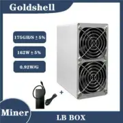 Goldshell LB BOX LBRY ASIC Crypto Miner 175GH/s 162W 0.92W/G With Power Supply