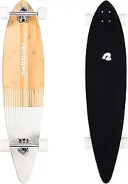 Retrospec Zed Cruiser & Pintail Longboard Skateboard Complete Cruiser | Bamboo & Canadian Maple Wood Cruiser w/Reverse Kingpin Trucks for Commuting, Cruising, Carving & Downhill Riding