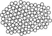 100Pcs Rubber Assortment for Guitar Pickup Knob Versatile Sealing Gasket Washers for Emergency Replacement and Maintenance Compact and Portable Design for Easy