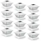 12 Pack Solar Post Cap Lights 2 Mode Bright Solar Post Lights Outdoor Waterproof