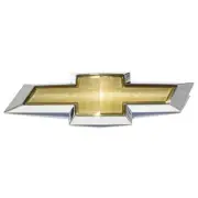 OEM NEW Front Bumper Grille Emblem Bow Tie Gold Red 09-12 Traverse 84690311 (for: Chevrolet)