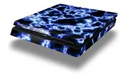 Skin for PS4 Slim Electrify Blue Playstation 4 Console
