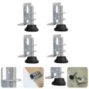 4 Pcs Adjustable Chair Feet Desk Leg Riser Furniture Elevators Cabinet Levelers