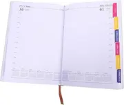 HOODANCOS 2025 Academic Planner Notebook Monthly Weekly Planner A5 Size Study Daily