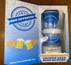 Gabba Goods Water-Resistant Shower Bluetooth Speaker & Beverage Holder White NEW