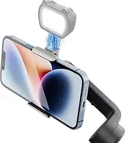 OM Fill Light for DJI OSMO Mobile 7P 7 6/OM 5/OM SE/OM4 SE/Insta360 Flow, Magnetic Fill Light Compatible with DJI Osmo Gimbal Stabilizer Accessories