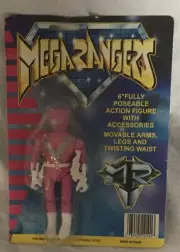 MEGA RANGER 6” Poseable Action Figure- Copy”Power Ranger”Item No:12101.