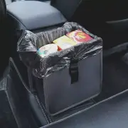 Can Garbage Waste Bin Seat Organizer Storage Box Car Trash Bag Litter Waterproof (for: Honda)