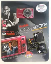 Kodak Easyshare m583 14 Mega Pixel Digital Camera Red BRAND NEW