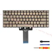 US Gold Backlit Keyboard for HP Pavilion 14-BF 14-BK 14-BP 14-BW 14S-DP