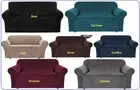 Velvet 1234 Sofa Cover PlushStretch Couch Lounge ReNew OldFurniture ManyColour
