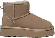 [UGG AUSTRALIAN SHEPHERD] Rommie Platform | Cow Suede Upper - Women - UGG Boots