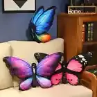 Soft Butterfly Plush Sofa Pillows Butterfly Doll Plushies Toy Room Decoration