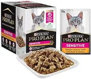 PRO PLAN Adult Wet Cat Food Sensitive Chicken 12x85g