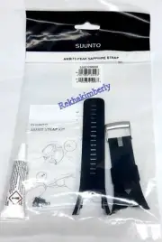 Suunto Ambit3 Peak (& Fit Ambit2) Watch Strap Sapphire Silicone SS021086000