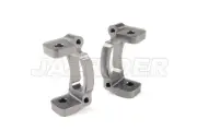 Jazrider Aluminum Front C-Hub Hubs Set For Tamiya TT02B/DF02 Chassis RC Buggy