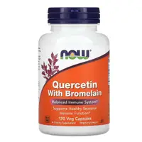 在飛比找蝦皮購物優惠-NOW Quercetin Bromelain槲皮素 洋蔥素