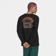 NWT H adidas x Simpsons Krusty Burger Dozen Sold Black Long Sleeve HA5819