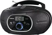 TOSHIBA CD Radio with Bluetooth Horizontal Compact TY CW10 K Black New