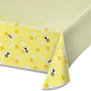 Bumblebee Plastic Tablecloth
