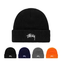 在飛比找蝦皮商城優惠-STUSSY 粗針 STOCK CUFF BEANIE 毛帽