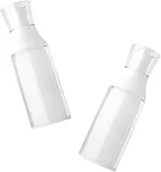 Healeved 2pcs Emulsion Bottle Lotion Bottle Shampoo Bottle Liquid Bottle Shampoo Dispenser Bottle with Pump White