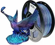Stronghero3D PLA 3D Printer Filament 1.75mm Vertigo Galaxy Rainbow Multicolors Accuracy +/-0.05mm Net Weight 1kg(2.2Lbs) for Ender3 Prusa