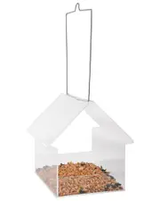 Esschert Design USA Acrylic Hanging Bird Table House