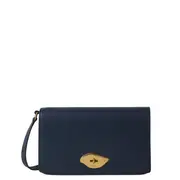 [Mulberry] Lana Wallet On Strap Night Sky High Gloss Leather