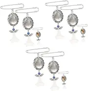 [ABOOFAN] Sets Unique Wedding Charms Bouquet Photo Picture Charms for Bride for Bride Wedding Pcs