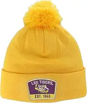 ZHATS Standard NCAA Officially Licensed Pom Beanie Patch Switchback Secondary Color